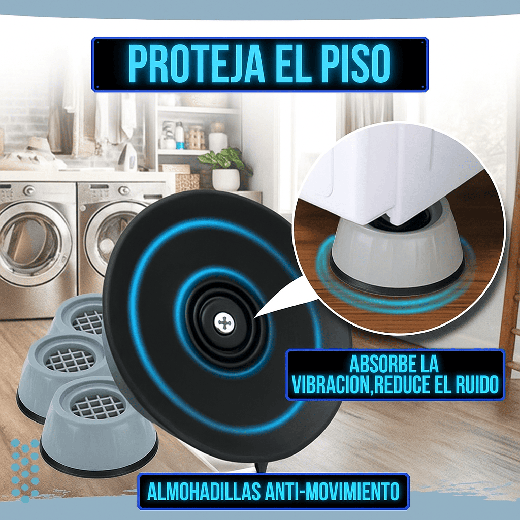 ALMUADILLAS ANTI-VIBRACIÓN PRO